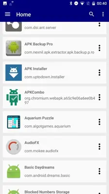 APK Backup Pro android App screenshot 1